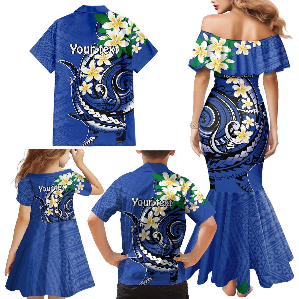 FSM Pohnpei Polynesian Shark Tattoo Personalised Family Matching Mermaid Dress and Hawaiian Shirt LT9 - Polynesian Pride