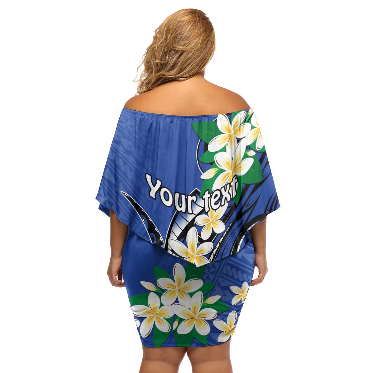 FSM Pohnpei Polynesian Shark Tattoo Personalised Family Matching Off Shoulder Short Dress and Hawaiian Shirt LT9 - Polynesian Pride