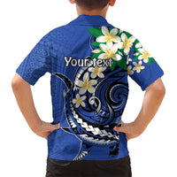 FSM Pohnpei Polynesian Shark Tattoo Personalised Family Matching Summer Maxi Dress and Hawaiian Shirt LT9 - Polynesian Pride