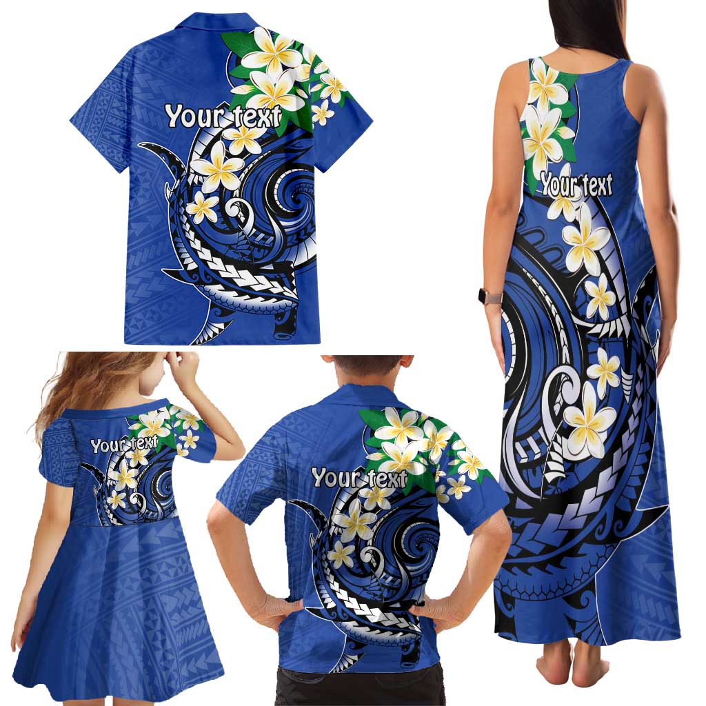 FSM Pohnpei Polynesian Shark Tattoo Personalised Family Matching Tank Maxi Dress and Hawaiian Shirt LT9 - Polynesian Pride