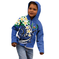 FSM Pohnpei Polynesian Shark Tattoo Personalised Kid Hoodie LT9 - Polynesian Pride