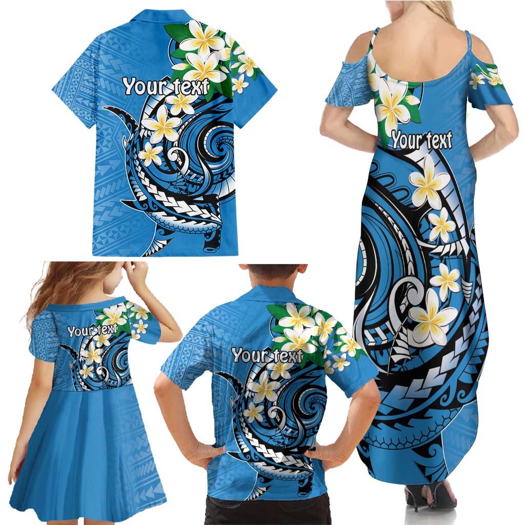 FSM Yap State Polynesian Shark Tattoo Personalised Family Matching Summer Maxi Dress and Hawaiian Shirt LT9 - Polynesian Pride