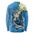 FSM Yap State Polynesian Shark Tattoo Personalised Long Sleeve Shirt