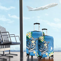 FSM Yap State Polynesian Shark Tattoo Personalised Luggage Cover