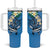 FSM Yap State Polynesian Shark Tattoo Personalised Tumbler With Handle