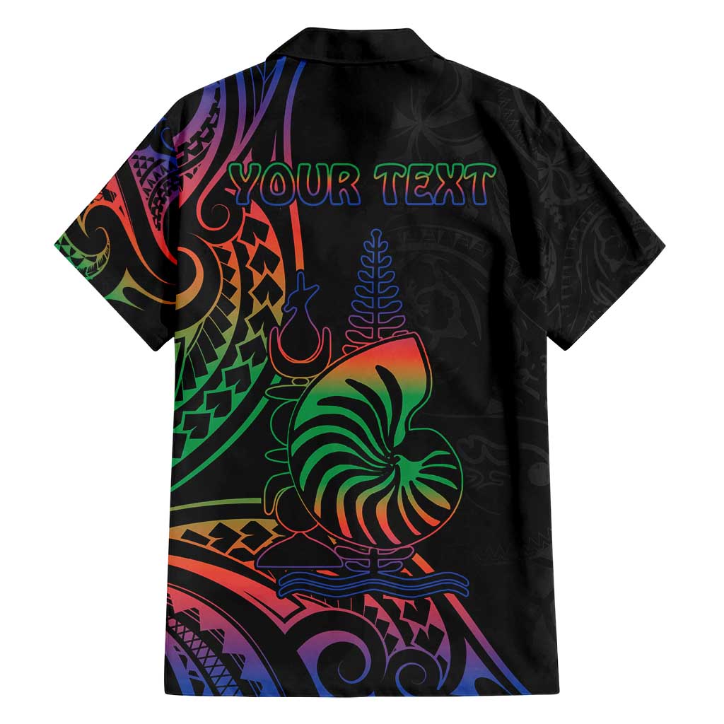 New Caledonia Polynesian Tatoo Personalised Family Matching Summer Maxi Dress and Hawaiian Shirt LT9 - Polynesian Pride