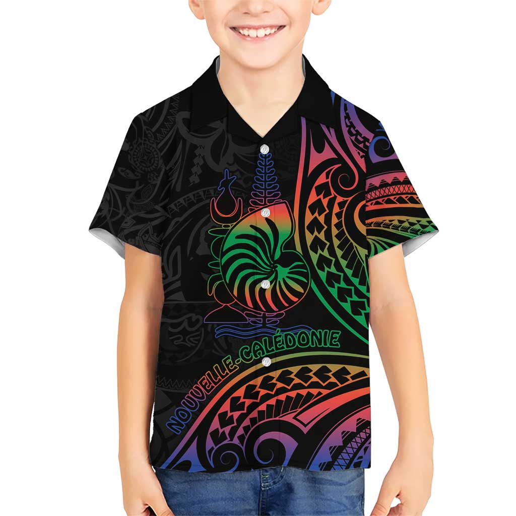 New Caledonia Polynesian Tatoo Personalised Hawaiian Shirt LT9 - Polynesian Pride
