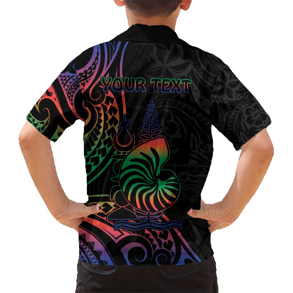 New Caledonia Polynesian Tatoo Personalised Hawaiian Shirt LT9 - Polynesian Pride