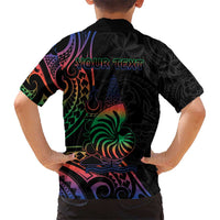 New Caledonia Polynesian Tatoo Personalised Hawaiian Shirt LT9 - Polynesian Pride
