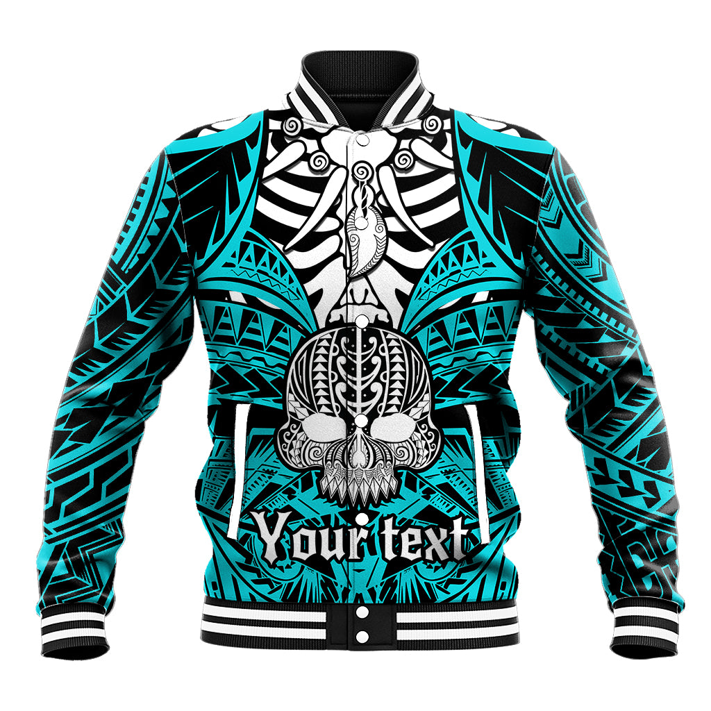 personalised-polynesia-skull-baseball-jacket-with-boars-tusk-aqua-arty-vibe