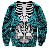 personalised-polynesia-skull-sweatshirt-with-boars-tusk-aqua-arty-vibe
