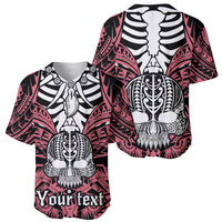 personalised-polynesia-skull-baseball-jersey-with-boars-tusk-pink-arty-vibe