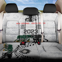 New Zealand South Africa Rugby Back Car Seat Cover History Commemorative World Cup Winners Unique LT9 One Size White - Polynesian Pride
