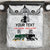 Custom New Zealand South Africa Rugby Bedding Set History Commemorative World Cup Winners Unique LT9 White - Polynesian Pride