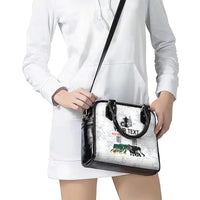 Custom New Zealand South Africa Rugby Shoulder Handbag History Commemorative World Cup Winners Unique LT9 - Polynesian Pride
