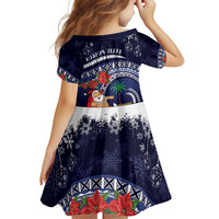 Felis Pusgua Guam Santa Family Matching Puletasi and Hawaiian Shirt Merry Christmas with Polynesian Tribal LT9 - Polynesian Pride