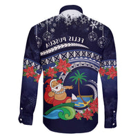 Felis Pusgua Guam Santa Family Matching Puletasi and Hawaiian Shirt Merry Christmas with Polynesian Tribal LT9 - Polynesian Pride