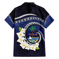 Hafai Adai Guam Guasalis Family Matching Off The Shoulder Long Sleeve Dress and Hawaiian Shirt Polynesian Tribal Pattern LT9 - Polynesian Pride