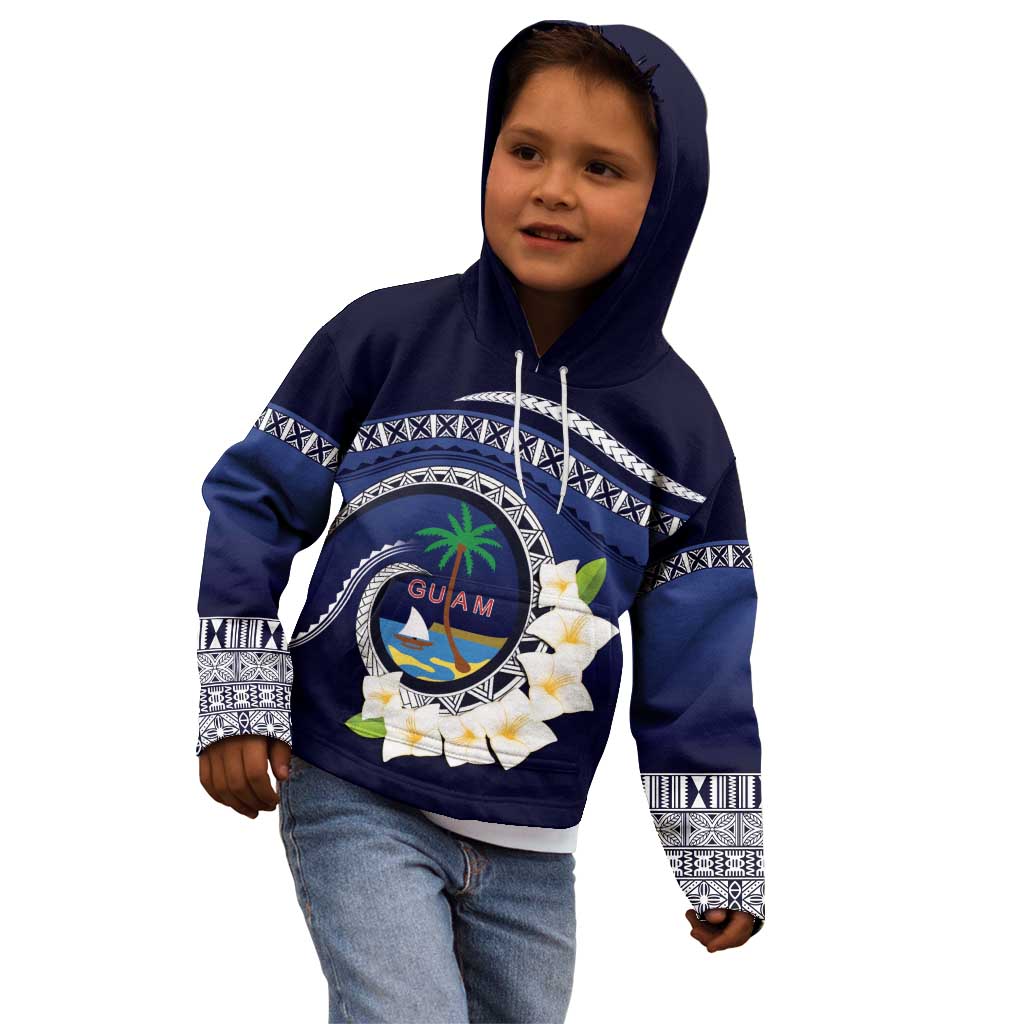 Hafai Adai Guam Guasalis Kid Hoodie Polynesian Tribal Pattern LT9 - Polynesian Pride