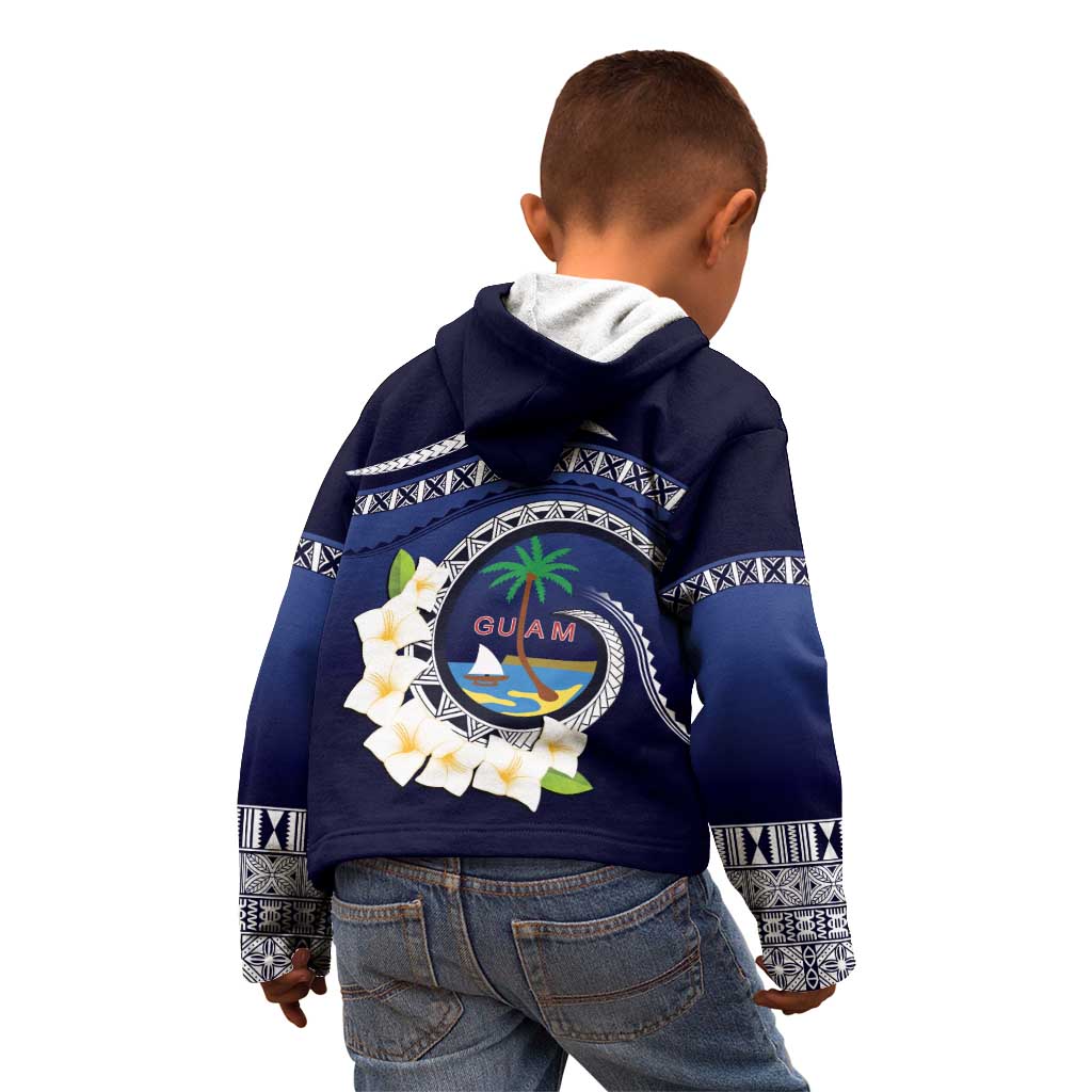 Hafai Adai Guam Guasalis Kid Hoodie Polynesian Tribal Pattern LT9 - Polynesian Pride