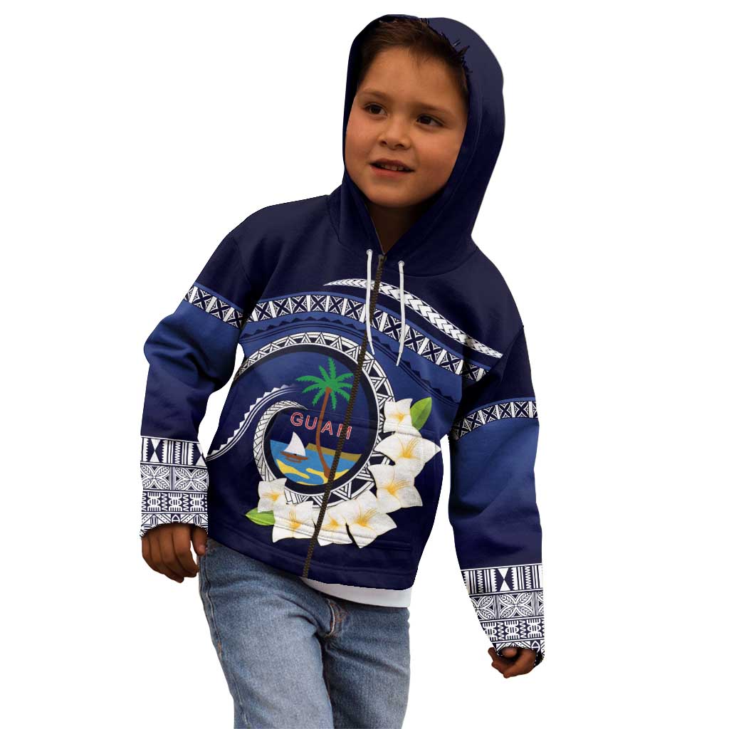 Hafai Adai Guam Guasalis Kid Hoodie Polynesian Tribal Pattern LT9 - Polynesian Pride