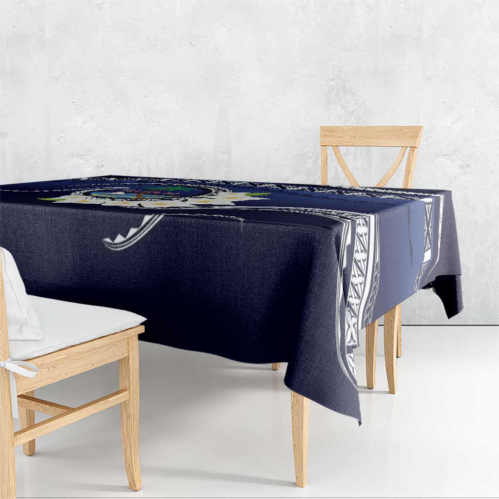 Hafai Adai Guam Guasalis Tablecloth Polynesian Tribal Pattern