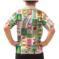 Mele Kalikimaka Hawaii Christmas Family Matching Mermaid Dress and Hawaiian Shirt Funny Santan Hippie Style LT9 - Polynesian Pride