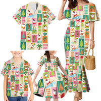 Mele Kalikimaka Hawaii Christmas Family Matching Mermaid Dress and Hawaiian Shirt Funny Santan Hippie Style LT9 - Polynesian Pride