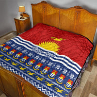 Personalised Kiribati Christmas Quilt Tekeraoi n Te Tiritimati Polynesian Tribal LT9 - Polynesian Pride