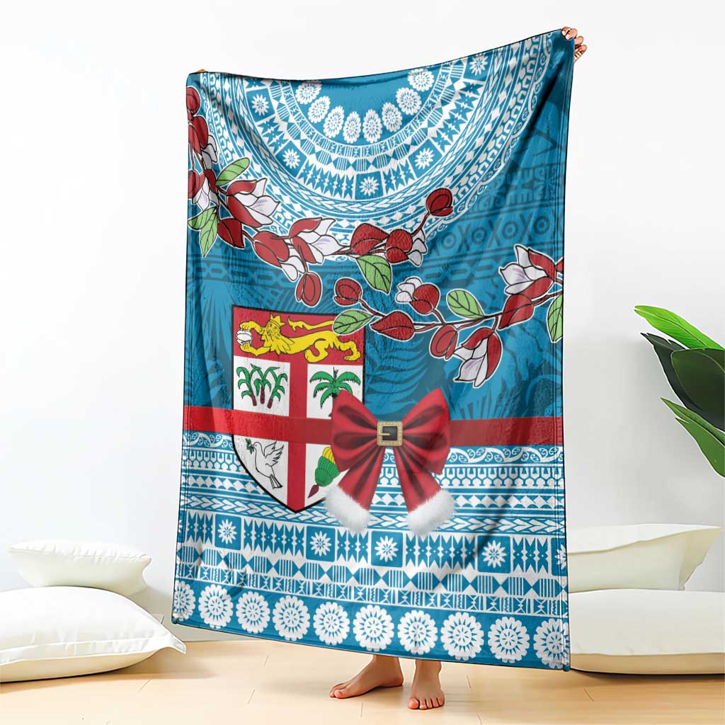 Fijian Tagimoucia Flowers Blanket Christmas Coquette bow LT9 - Polynesian Pride