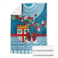 Fijian Tagimoucia Flowers Blanket Christmas Coquette bow LT9 - Polynesian Pride