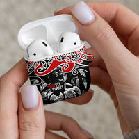 Aotearoa Toitu Te Tiriti AirPods Case New Zealand Stand Together Stand Stronger LT9 - Polynesian Pride