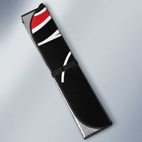 Aotearoa Toitu Te Tiriti Auto Sun Shade New Zealand Stand Together Stand Stronger LT9 - Polynesian Pride