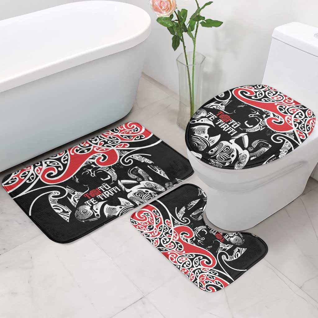 Aotearoa Toitu Te Tiriti Bathroom Set New Zealand Stand Together Stand Stronger LT9 - Polynesian Pride