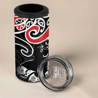 Aotearoa Toitu Te Tiriti 4 in 1 Can Cooler Tumbler New Zealand Stand Together Stand Stronger LT9 - Polynesian Pride