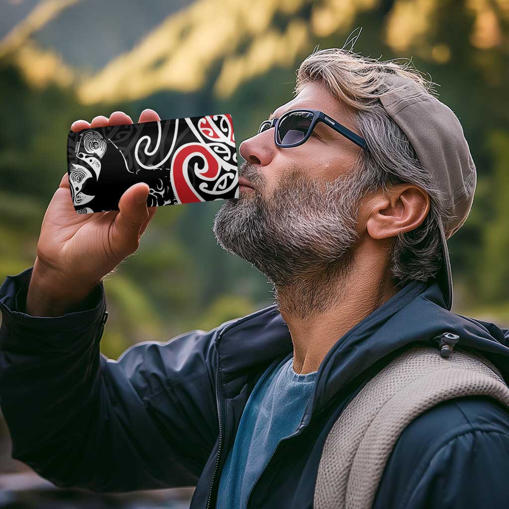 Aotearoa Toitu Te Tiriti 4 in 1 Can Cooler Tumbler New Zealand Stand Together Stand Stronger LT9 - Polynesian Pride