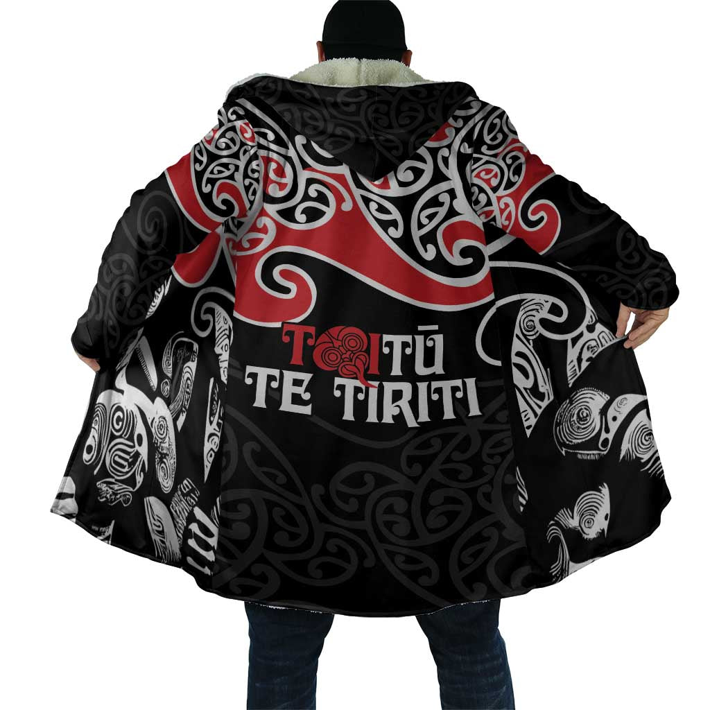 Aotearoa Toitu Te Tiriti Cloak New Zealand Stand Together Stand Stronger LT9 - Polynesian Pride