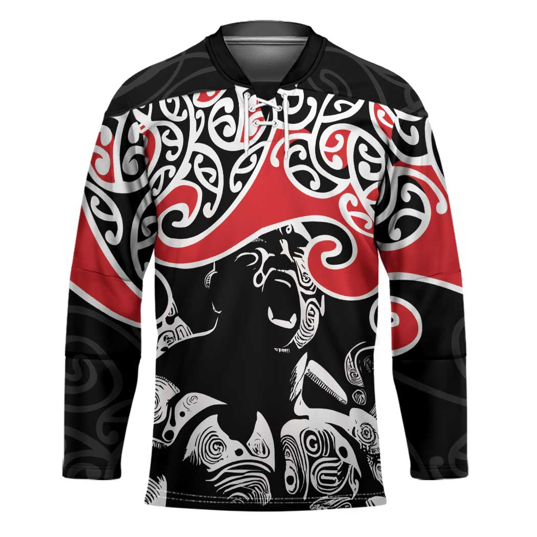 Aotearoa Toitu Te Tiriti Hockey Jersey New Zealand Stand Together Stand Stronger - Polynesian Pride