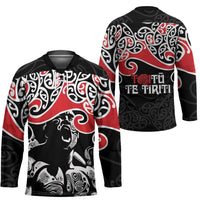Aotearoa Toitu Te Tiriti Hockey Jersey New Zealand Stand Together Stand Stronger LT9 - Polynesian Pride