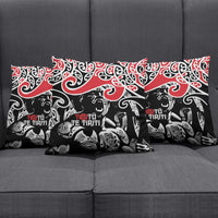 Aotearoa Toitu Te Tiriti Pillow Cover New Zealand Stand Together Stand Stronger LT9 - Polynesian Pride