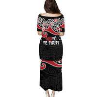 Aotearoa Toitu Te Tiriti Puletasi New Zealand Stand Together Stand Stronger LT9 - Polynesian Pride
