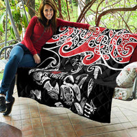Aotearoa Toitu Te Tiriti Quilt New Zealand Stand Together Stand Stronger LT9 - Polynesian Pride