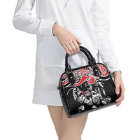 Aotearoa Toitu Te Tiriti Shoulder Handbag New Zealand Stand Together Stand Stronger LT9 - Polynesian Pride