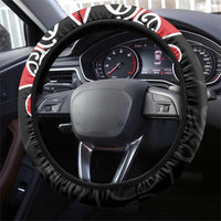 Aotearoa Toitu Te Tiriti Steering Wheel Cover New Zealand Stand Together Stand Stronger LT9 - Polynesian Pride