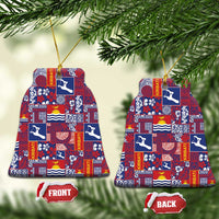 Kiribati Tekeraoi n te Kiritimati Ceramic Ornament Pacific Patchwork Xmas Vibes - Polynesian Pride