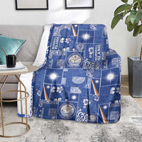 Marshall Islands Merry Christmas Blanket Pacific Patchwork Xmas Vibes - Polynesian Pride