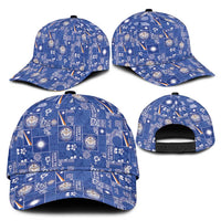 Marshall Islands Merry Christmas Classic Cap Pacific Patchwork Xmas Vibes - Polynesian Pride