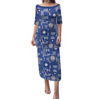 Marshall Islands Merry Christmas Family Matching Puletasi and Hawaiian Shirt Pacific Patchwork Xmas Vibes - Polynesian Pride