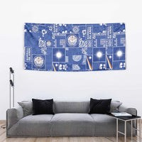 Marshall Islands Merry Christmas Tapestry Pacific Patchwork Xmas Vibes - Polynesian Pride