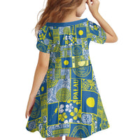 Palau Ungil Kurismas Family Matching Off Shoulder Maxi Dress and Hawaiian Shirt Pacific Patchwork Xmas Vibes LT9 - Polynesian Pride